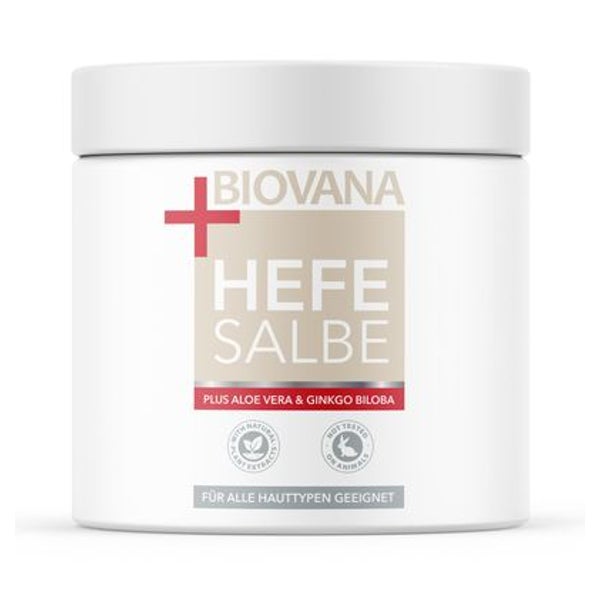 Biovana Hefesalbe Hautpflege mit Aloe Vera 100 ml 200 ml