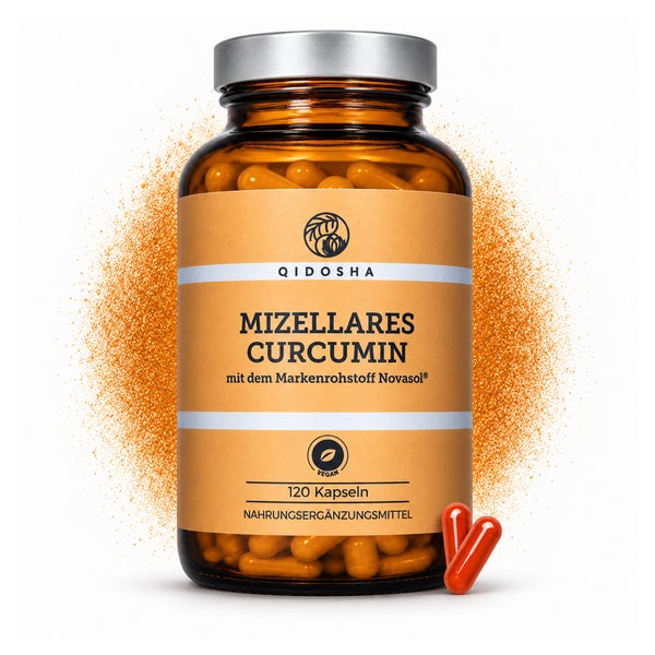 QIDOSHA Mizellares Curcumin NovaSOL® 120 St