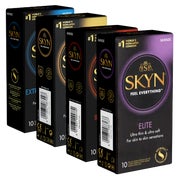 «Probier-Set» 4 Sorten latexfreie Kondome zum Ausprobieren (40 Kondome) 40 St