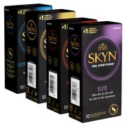 Probier-Set Kondome 40 Stück – 4 Sorten, latexfrei & vegan (40 Kondome) 40 St