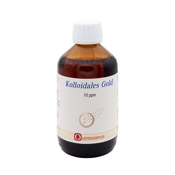 Quintessence Kolloidales Gold 10 ppm - 100 % kolloidal 250 ml