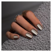 Press On Nails Cat Eye Glitter Kurz Mandel Gothic 30 Pcs Mat 1 St