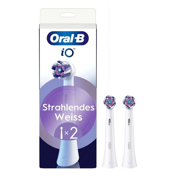 Oral-B AUFSTECKBÜRSTEN 2ER (IO RADIANT WHITE) 1 St