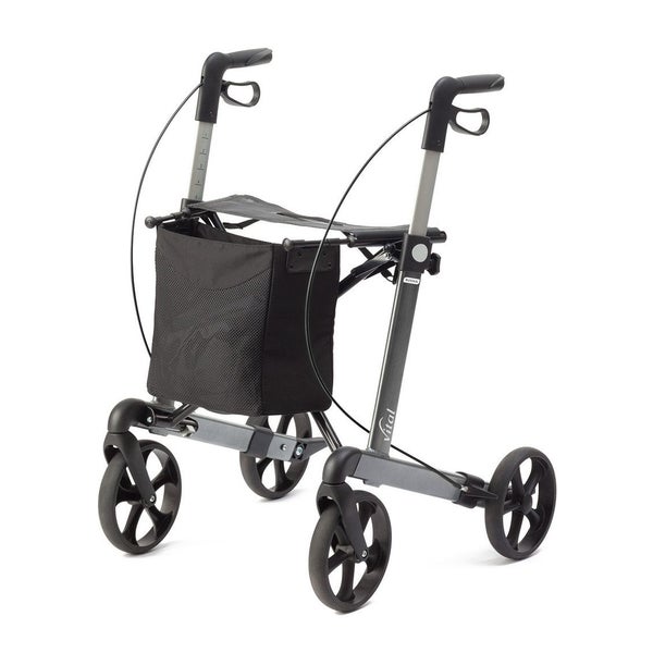 Russka Rollator Vital Classic grau 62 cm 1 St