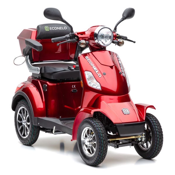 E-Seniorenmobil Voltrixx, Lithium-Akku, 4-Rad, 1000 Watt, Rot 1 St