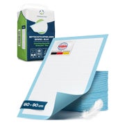 Sensalou Bettunterlage 60x90 Cm Einweg Blau 25 St