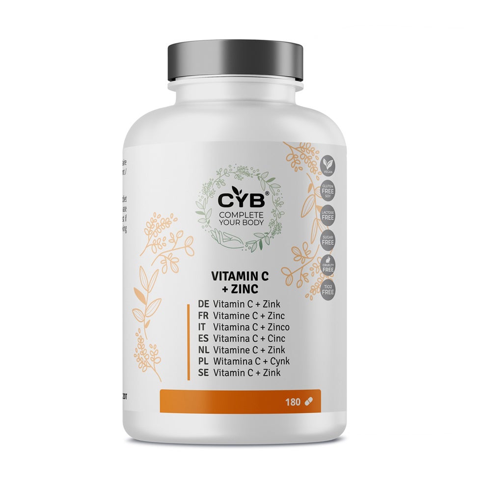 CYB Vitamin C und Zink 180 St
