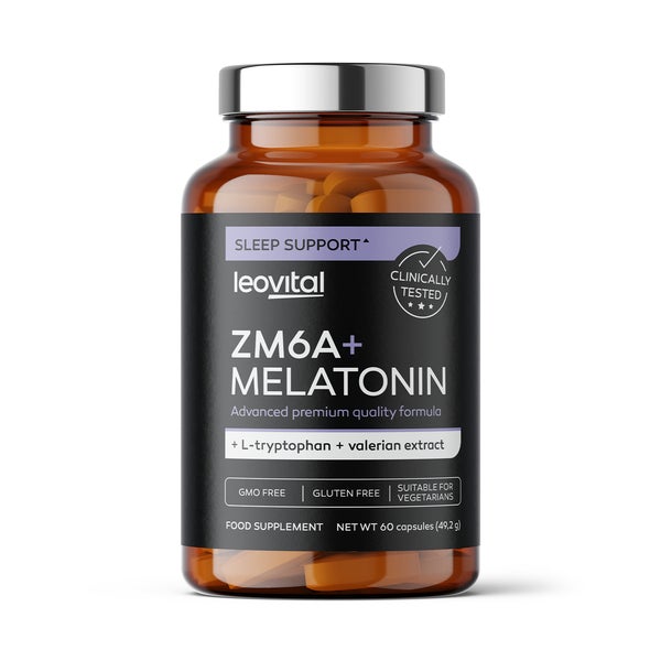 Polleo ZM6A + Melatonin, 60 Kapseln 60 St