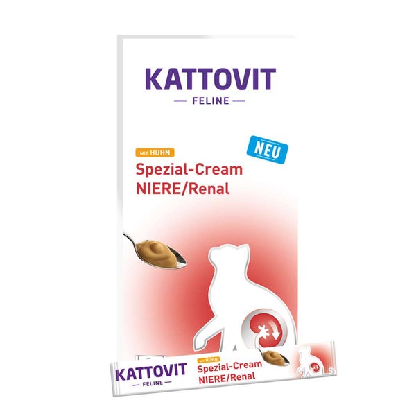 Kattovit - Feline Diet Spezial-Cream Niere/Renal (11er Pack) 0,99 kg
