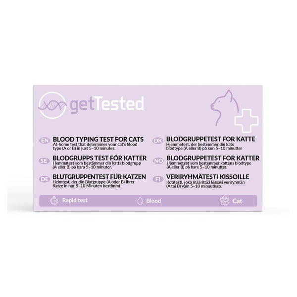GetTested Blutgruppen-Test für Katzen 1 St