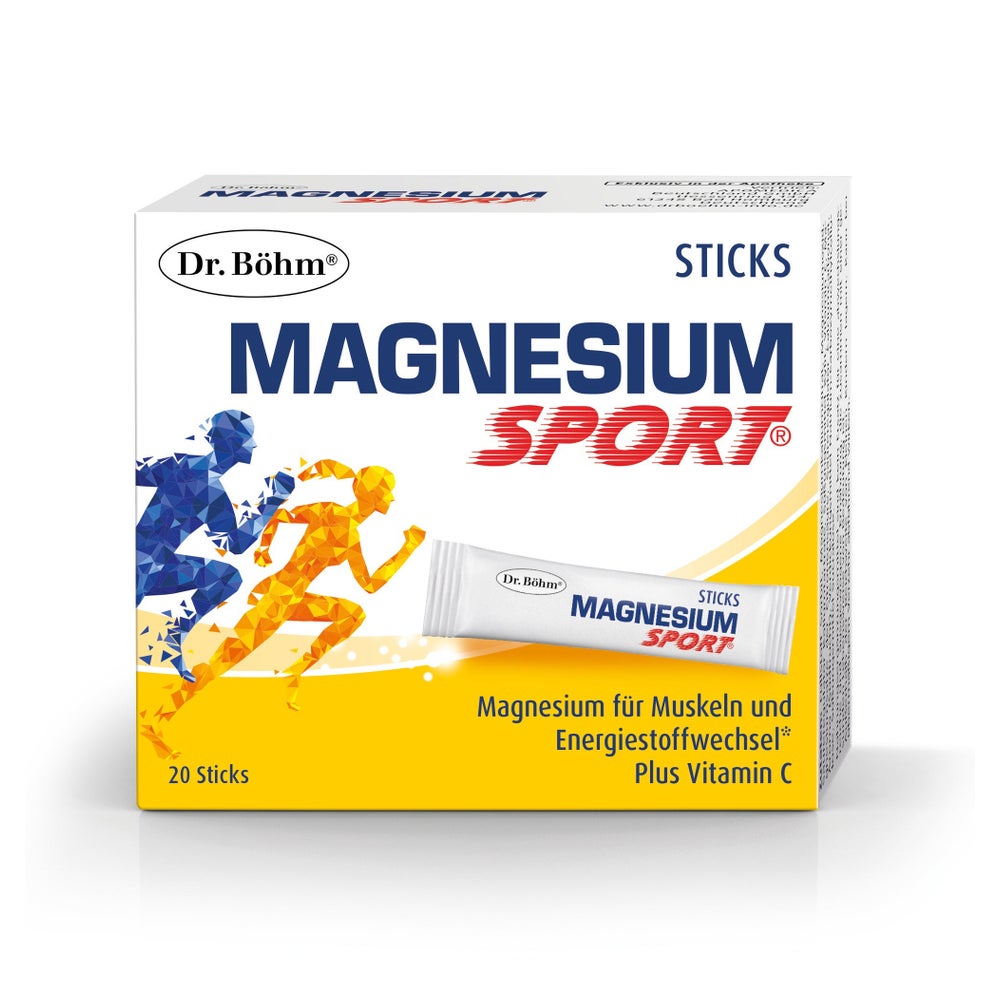 Dr.bÖhm Magnesium Sport Sticks 20X1,5 g