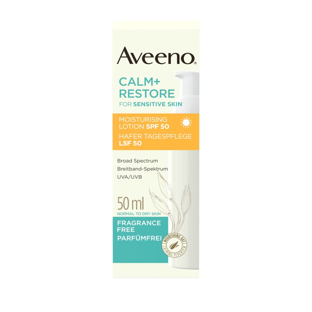 Aveeno Calm+ Restore Hafer Tagespflege Cre.lsf 50 50 ml