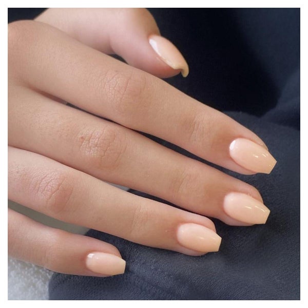 Fingernägel Mandel Ballerina Kurz PressOn JellyGel 24Stück S 1 St