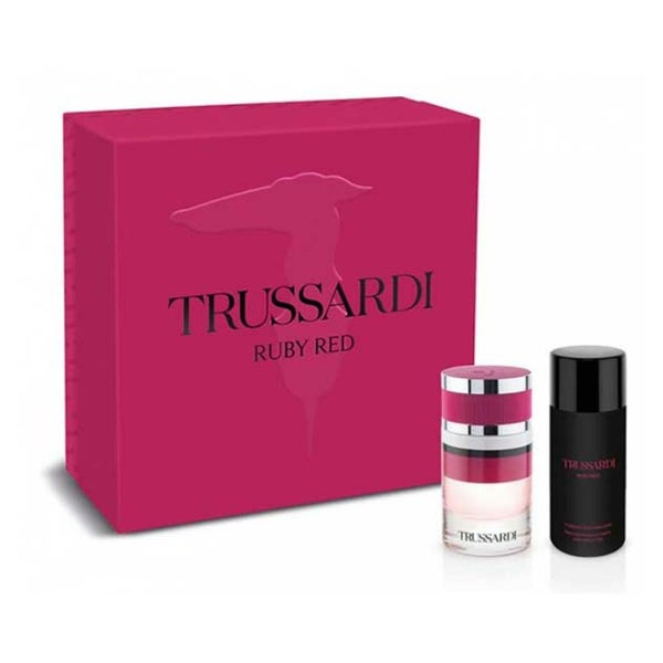 Trussardi Ruby Red Eau De Pargum Spray 60ml Set 2 Artikel 0,002 l