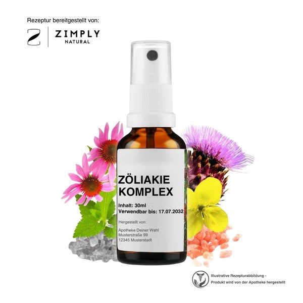Zimply Natural ZÖLIAKIE KOMPLEX - Pflanzbasierte Rezeptur 30 ml
