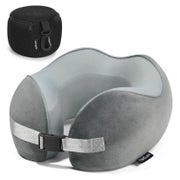 Nackenkissen Flugzeug Memory Foam Einstellbar Waschbar Grau 1 St
