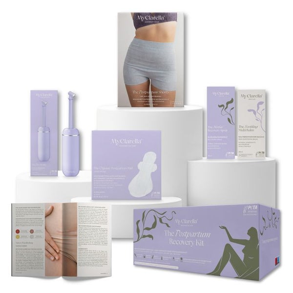 MyClarella® Mama Wochenbettbox - 5 Produkte & Guide 1 St