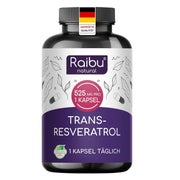 Resveratrol Kapseln, 525 mg pro Kapsel, Hochdosiert - RAIBU 60 St