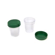 Romed Urinbecher 100 ml mit Twist-Off-Deckel grün 1 Stück