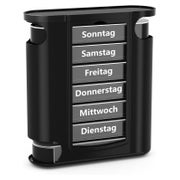 Tablettenbox 7 Tage 4 Fächer Morgens Mittags Abends Nachts B 1 St