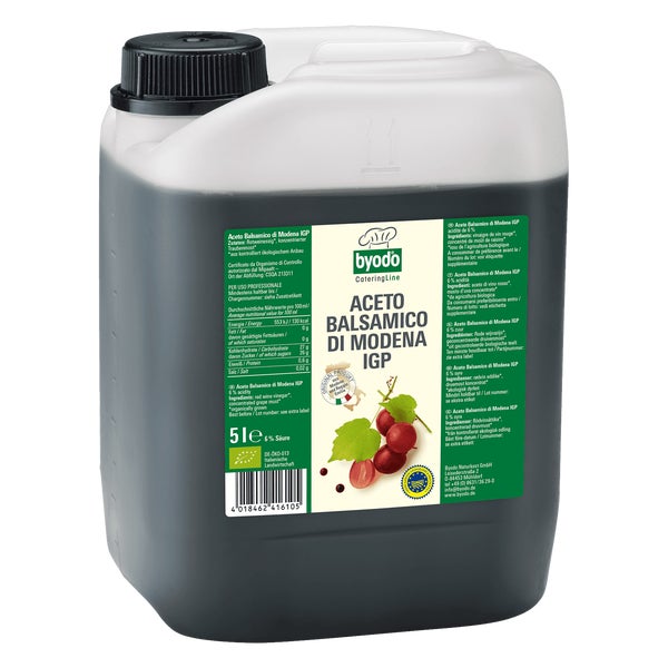 BYODO Aceto Balsamico di Modena IGP Bio 5 l