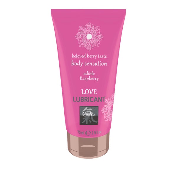 Shiatsu - Shiatsu Edible Love Gleitgel Raspberry 75 ml