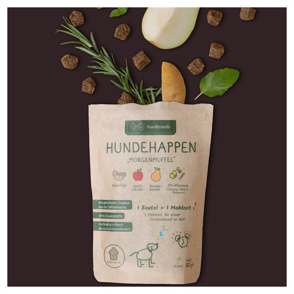 Hundehappen Morgenmuffel 6x125g 750 g