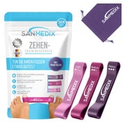 Sanmedix® Hallux Valgus Trainingsband-Set 3 St