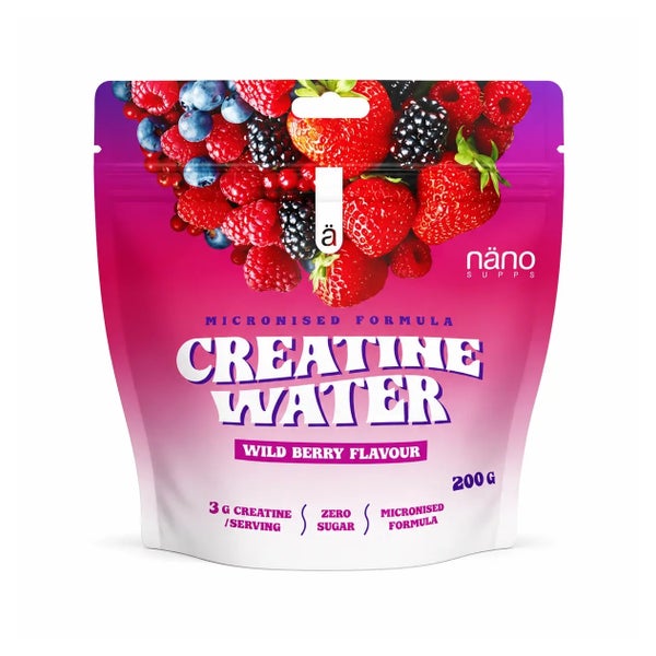 Nanosupps Creatine Water - Wildberry 0.2 kg