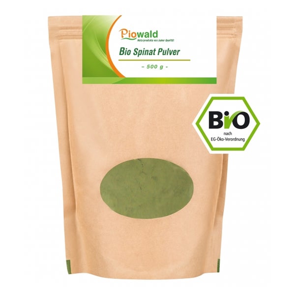 Piowald BIO Spinat Pulver 500 g