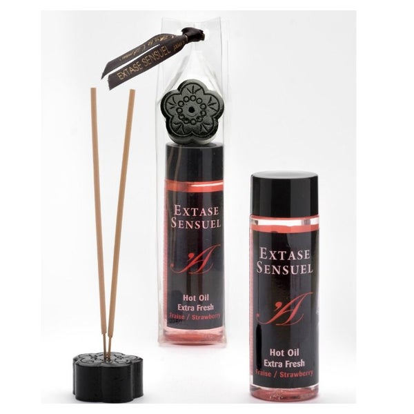 Extase Sensual - Massageöl mit frischem Erdbeereffekt 100 ml