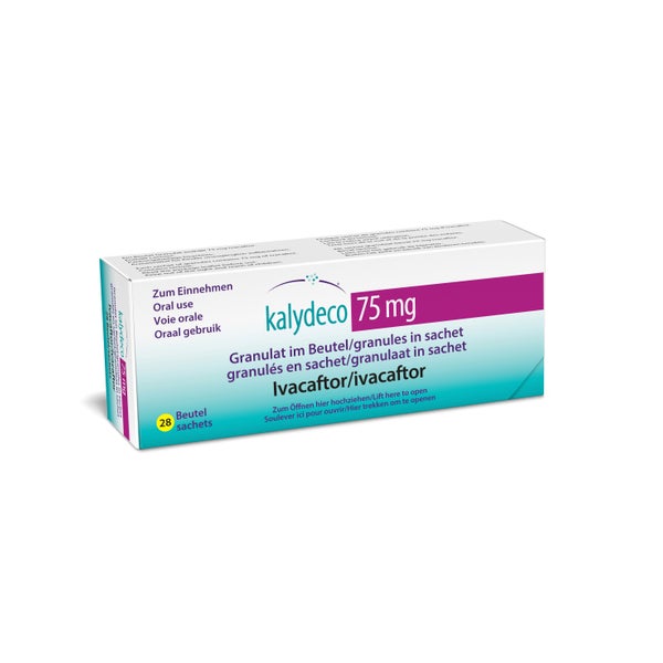 Kalydeco 75 mg Granulat im Beutel 28 St