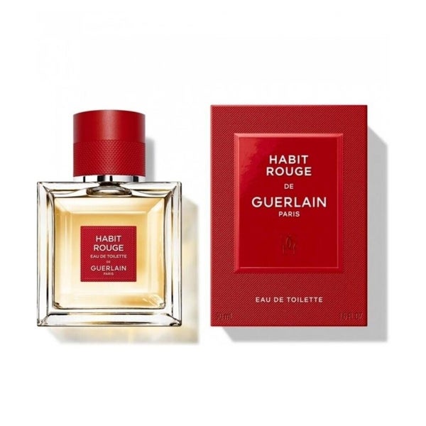 Guerlain Habit Rouge Eau De Toilette Spray 50ml 0,05 l