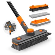 JEHONN Schrubber mit Stiel Teleskopstange 146,5cm 4-in-1 Sch 1 St
