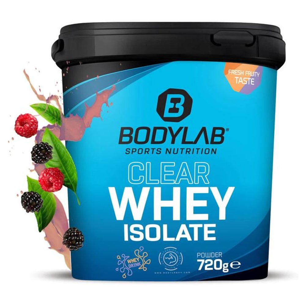 Bodylab24 Clear Whey Isolate Waldfrucht-Eistee 720 g