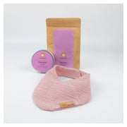 Harmonie-Set "Altrosa" | Kräuterpads & Halstuch 15 St