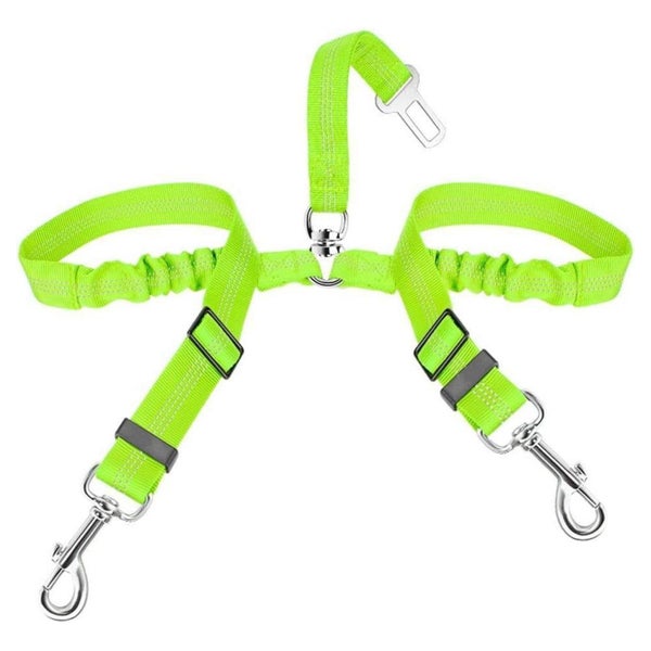 Anschnallgurt Hund Auto 2in1 verstellbar 1 Klein+1 Mittel in 1 St