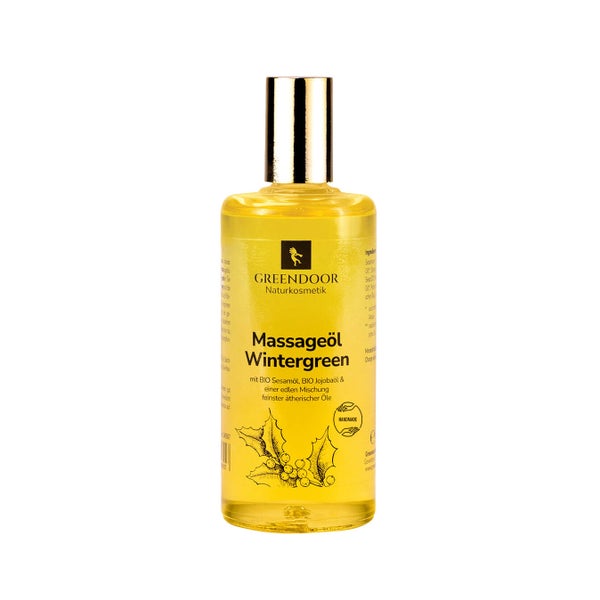 GREENDOOR Massageöl Wintergreen 100 ml