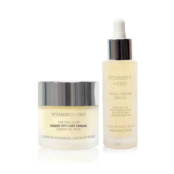 Vitamin C + Cbd Gesichtspflege  Anti-Aging Set 65 ml