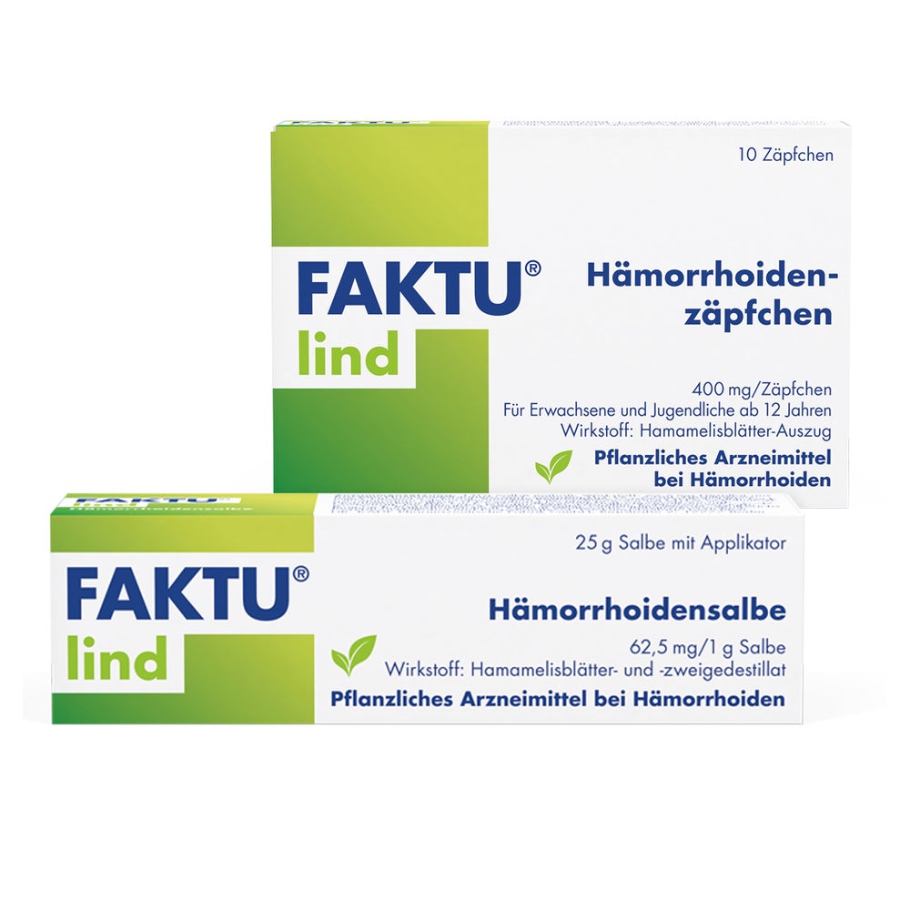 Faktu lind Hämorrhoiden-Set 1 Set