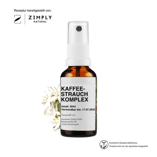 ZIMPLY NATURAL KAFFEESTRAUCH KOMPLEX Fläschchen ml