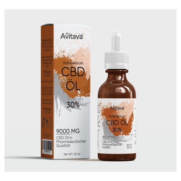 Avitava 30% CBD Öl im Vollspektrum 30ml 30 ml