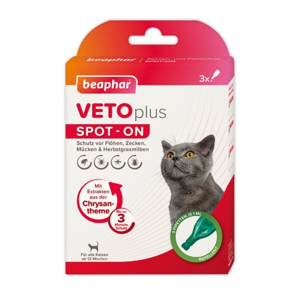 Beaphar VETOplus SPOT-ON für Katzen 1 St