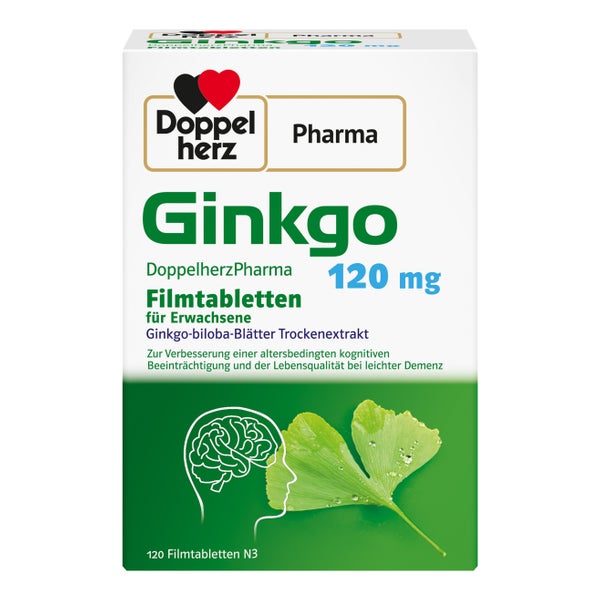 Ginkgo Doppelherzpharma 120 Mg Filmtabletten 120 St