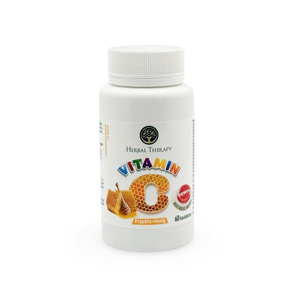 Herbal Therapy VITAMIN C 100 mg Propolis + Honig