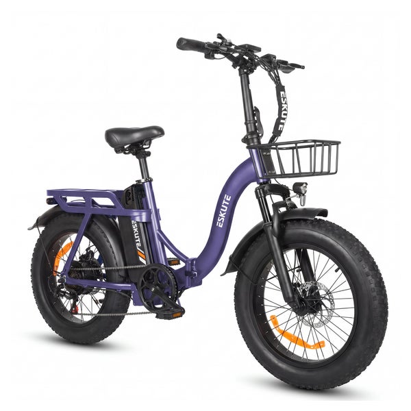 ESKUTE D202 Faltbares E-Bike mit Frontkorb, 48V 20,8Ah Akku 1 St