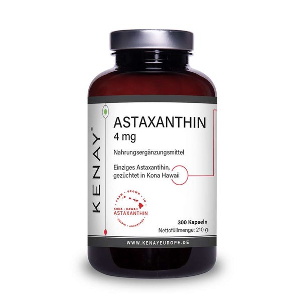 Astaxanthin 4mg| 300 Kapseln | KENAY® 300 St