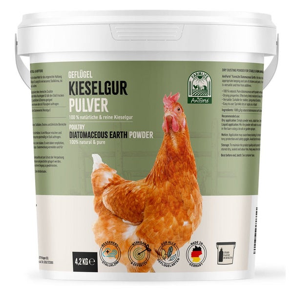 AniForte FarmLife Kieselgur Pulver inkl. Stäubeflasche 4,2 kg