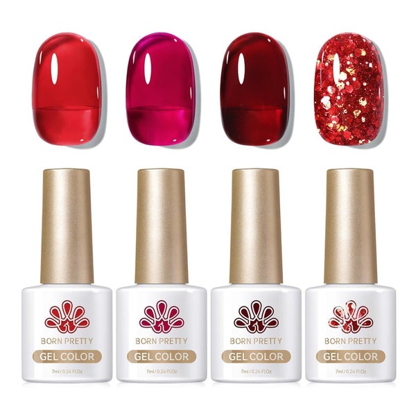 Nagellack UV Gel Milky Jelly Milchig Ruby Regalia Milky Jell 1 St