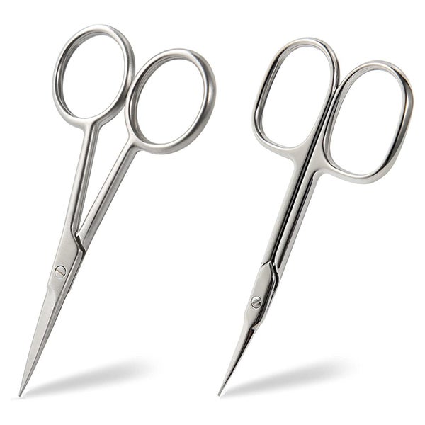Profi Hautschere Set 2 Stück Schere gebogene Schnittfläche N 1 St